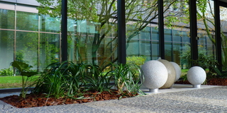 Brunnen in der Saalebene des Landgerichts Bielefeld
