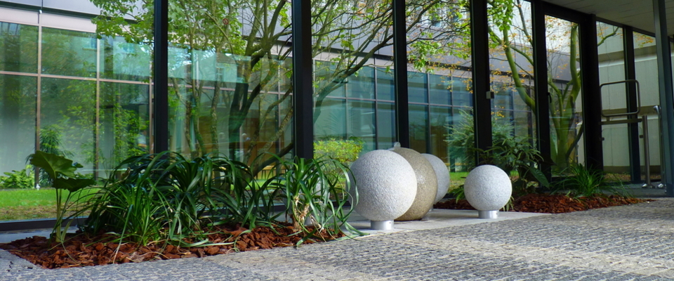Brunnen in der Saalebene des Landgerichts Bielefeld