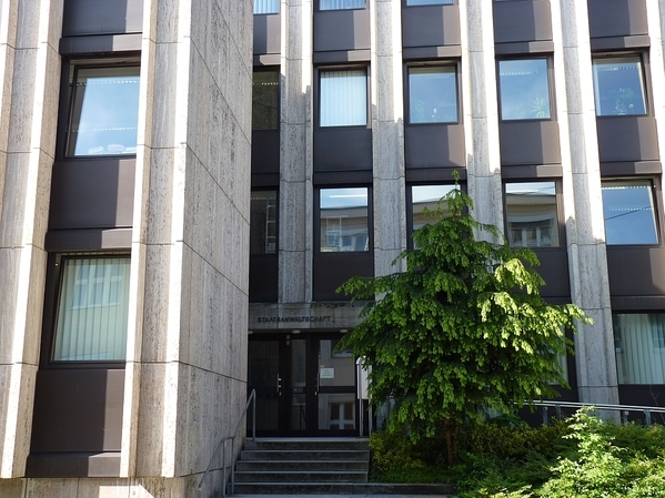 Eingang der Staatsanwaltschaft