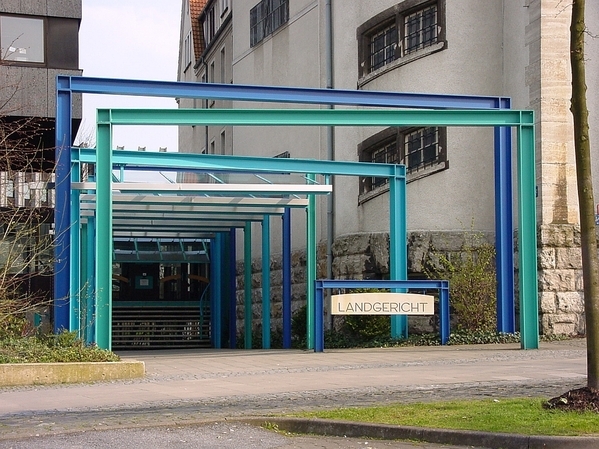 Eingang des Landgerichts